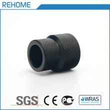 High Quality Water Supply DIN Standard Pn16 Plastic Coupling PE Pipe Reducing Flexible Coupling Socket HDPE Pipe Fitting Reducing Coupling